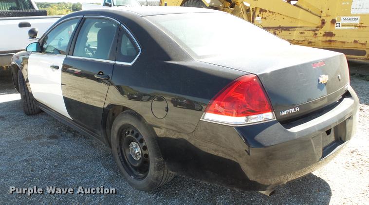 image for item J5744 2012 Chevrolet Impala Police Cruiser