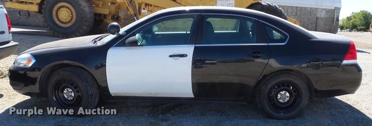 image for item J5744 2012 Chevrolet Impala Police Cruiser