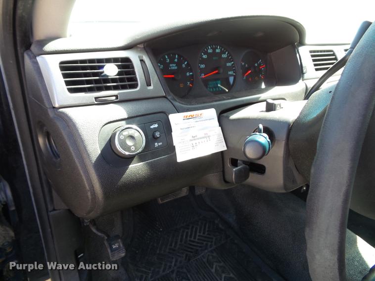 image for item J5744 2012 Chevrolet Impala Police Cruiser