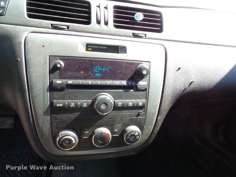 image for item J5744 2012 Chevrolet Impala Police Cruiser