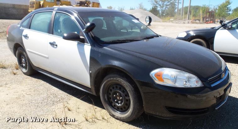 image for item J5745 2009 Chevrolet Impala Police