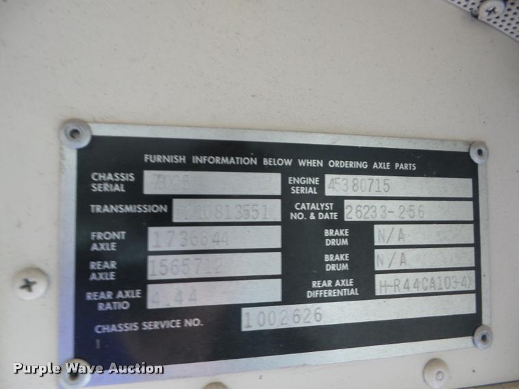 image for item J8730 1997 Blue Bird TC2000 school bus