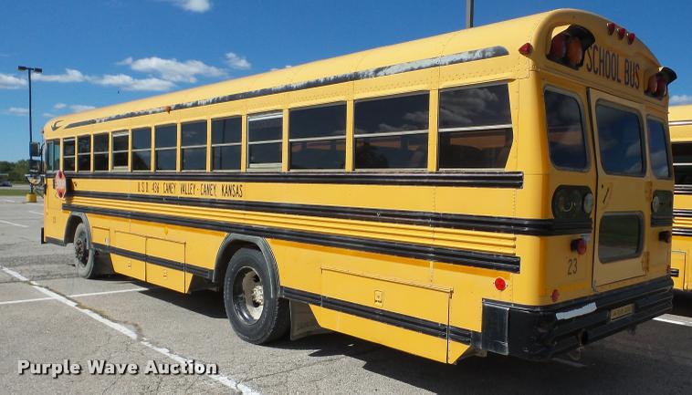 image for item J8731 1993 Blue Bird TC2000 school bus