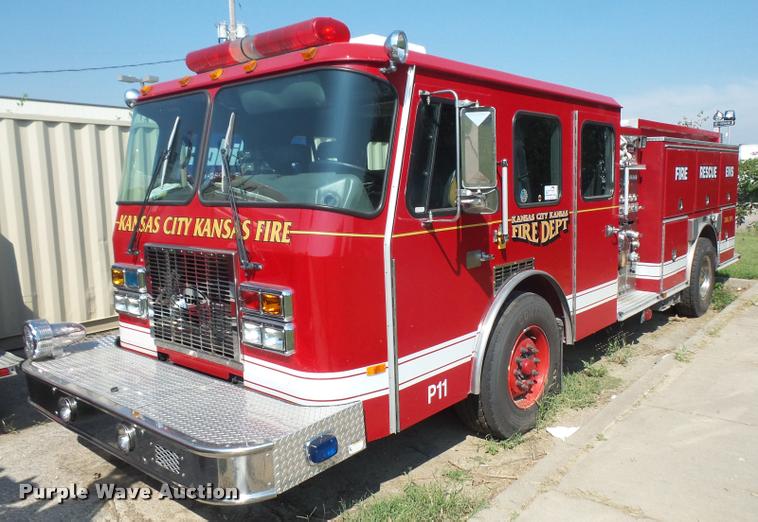image for item K3574 1999 Emergency One pumper fire truck