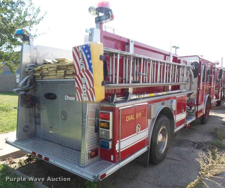 image for item K3574 1999 Emergency One pumper fire truck