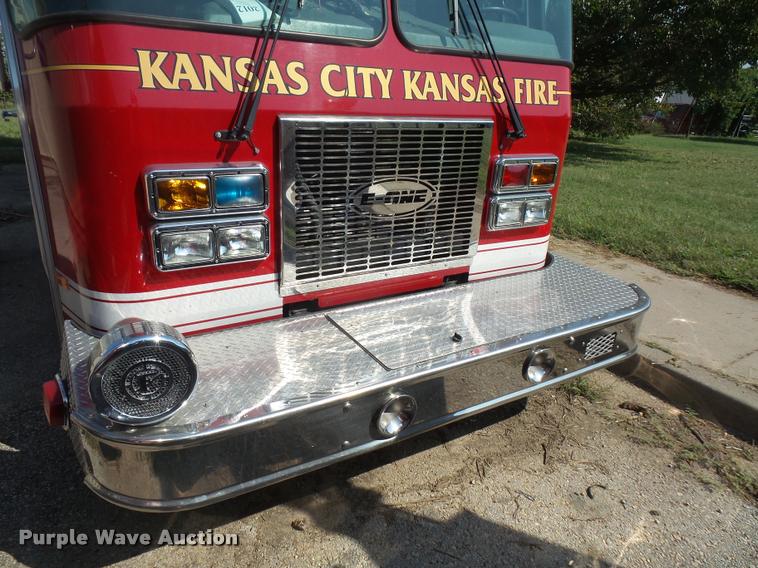 image for item K3574 1999 Emergency One pumper fire truck