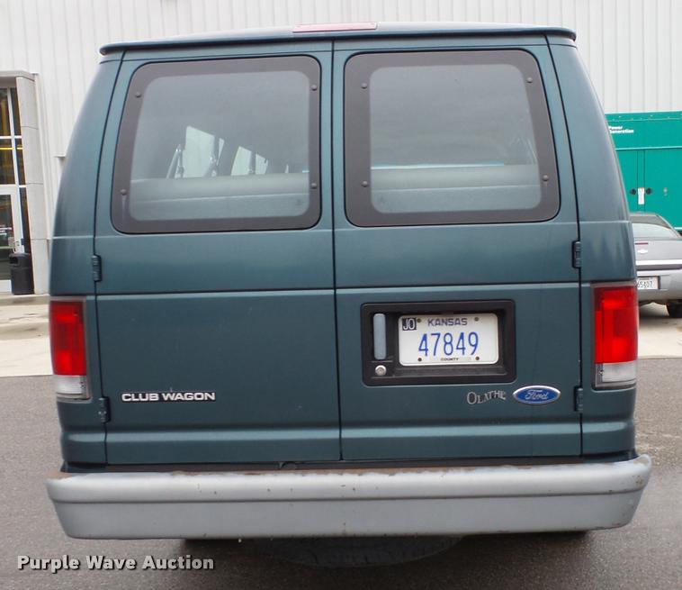 image for item K8135 1997 Ford Club Wagon van