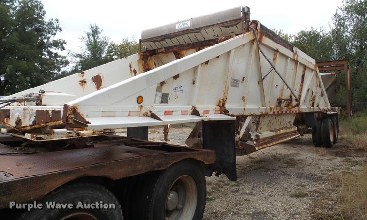 image for item K8174 1997 Ranch bottom dump trailer