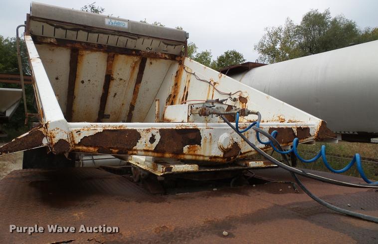 image for item K8174 1997 Ranch bottom dump trailer