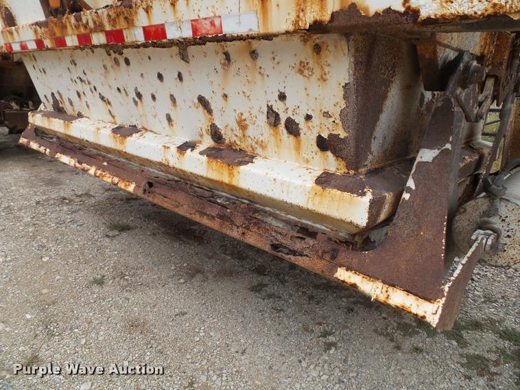 image for item K8174 1997 Ranch bottom dump trailer