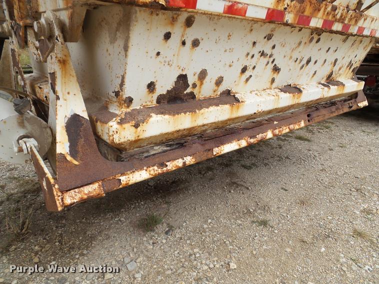 image for item K8174 1997 Ranch bottom dump trailer