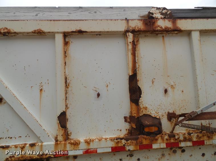 image for item K8174 1997 Ranch bottom dump trailer