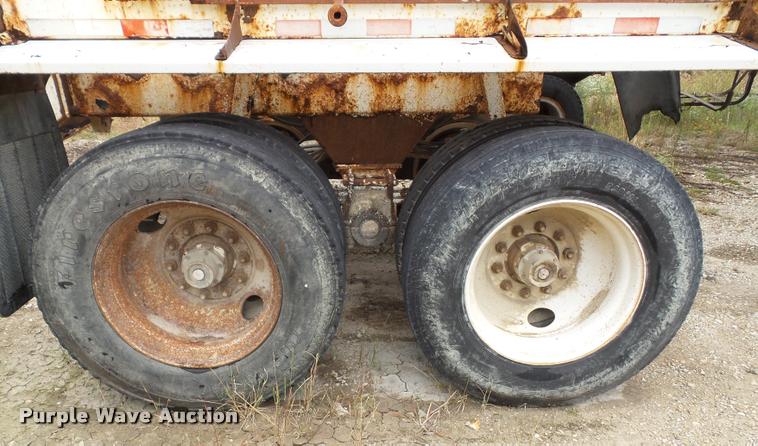image for item K8174 1997 Ranch bottom dump trailer