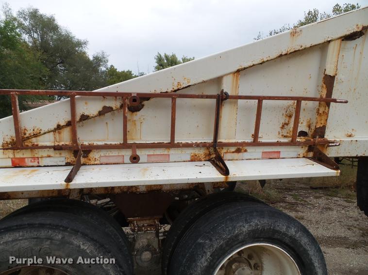 image for item K8174 1997 Ranch bottom dump trailer