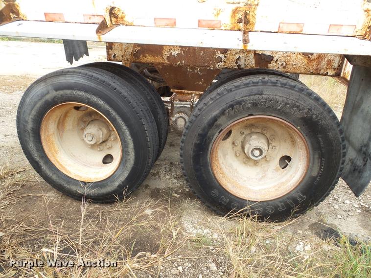 image for item K8174 1997 Ranch bottom dump trailer