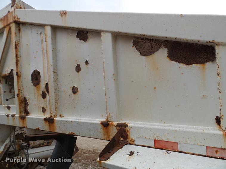 image for item K8174 1997 Ranch bottom dump trailer