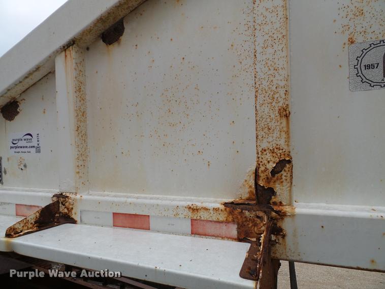image for item K8174 1997 Ranch bottom dump trailer