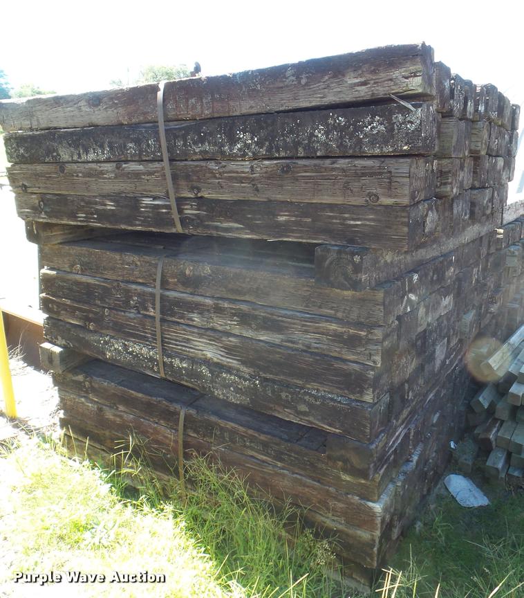 image for item L1675 (200) 8'L railroad ties