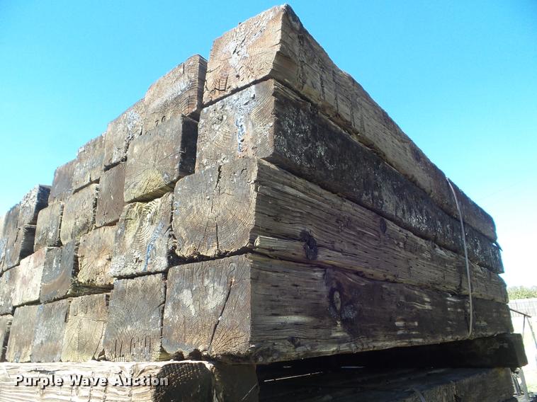 image for item L1675 (200) 8'L railroad ties