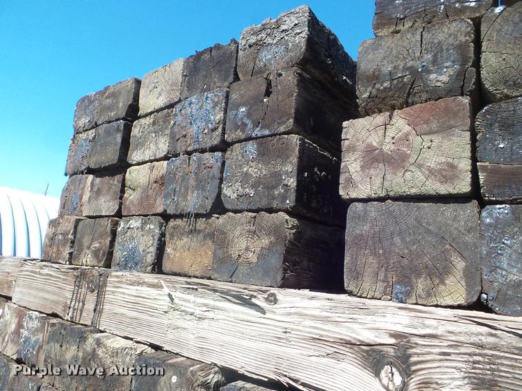 image for item L1675 (200) 8'L railroad ties
