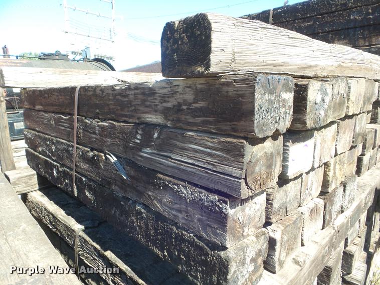 image for item L1675 (200) 8'L railroad ties