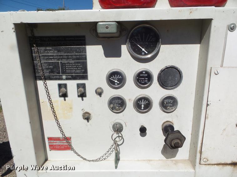 image for item L1677 1987 Myers Ramjet sewer jetter