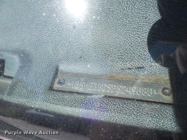 image for item L1678 1993 Dodge D350 flatbed pickup truck