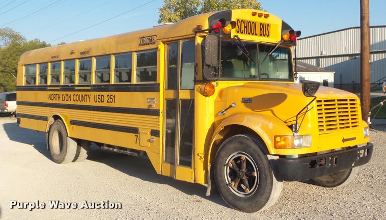 image for item L1689 1997 International 3800 school bus