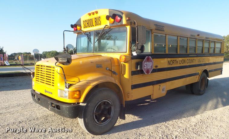 image for item L1689 1997 International 3800 school bus