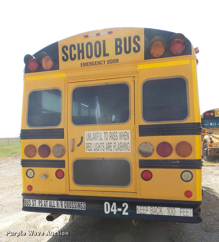 image for item L1699 2004 Freightliner FS65 school bus
