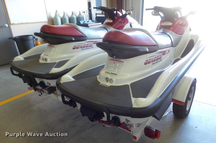 image for item L1703 (2) 2003 Polaris Genesis I personal watercrafts