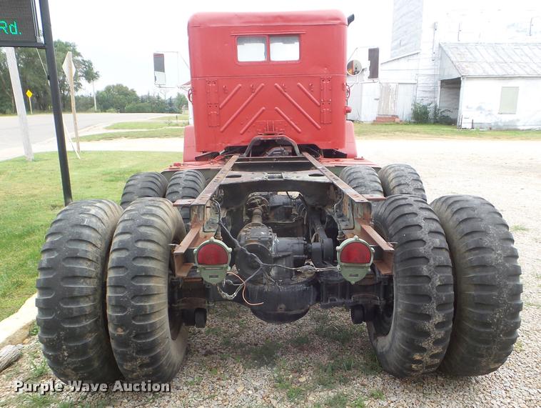 image for item L1718 1952 Mack truck cab and chassis