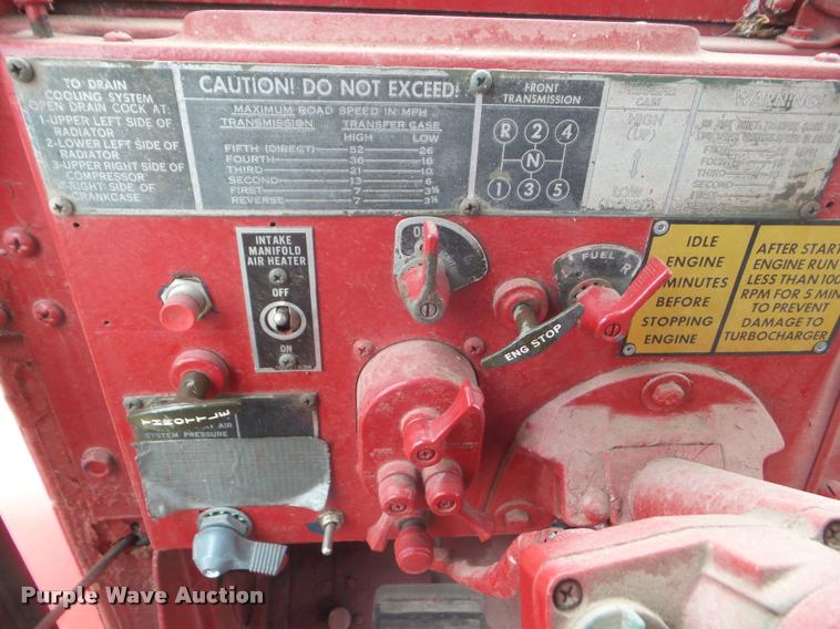 image for item L1718 1952 Mack truck cab and chassis