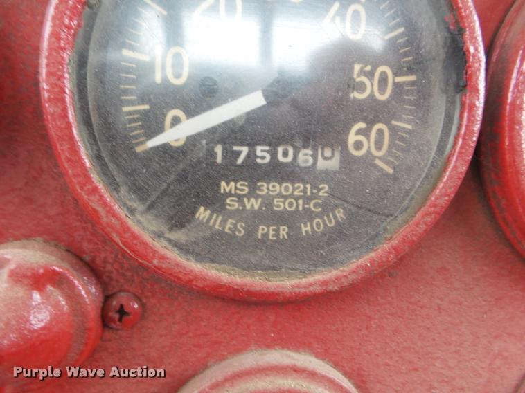 image for item L1718 1952 Mack truck cab and chassis