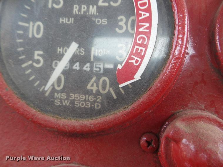 image for item L1718 1952 Mack truck cab and chassis