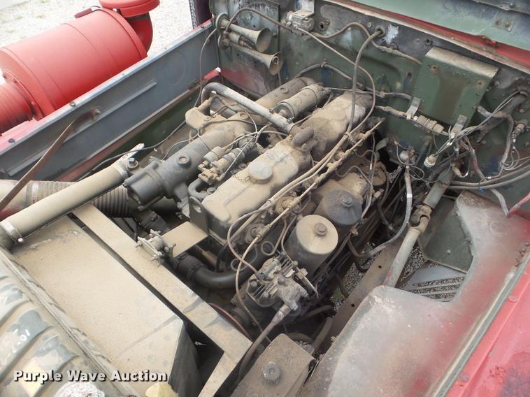 image for item L1718 1952 Mack truck cab and chassis