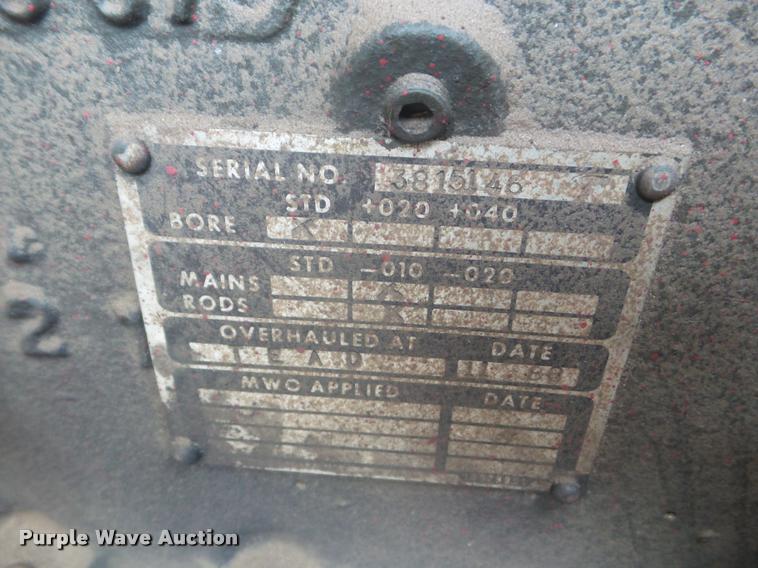 image for item L1718 1952 Mack truck cab and chassis