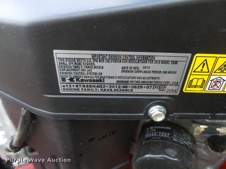 image for item L3256 2015 Exmark Turf Tracer lawn mower