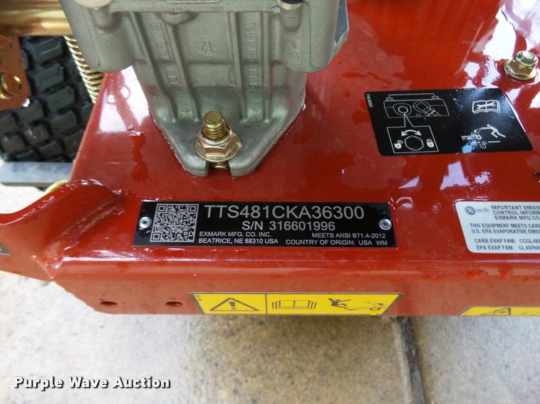 image for item L3256 2015 Exmark Turf Tracer lawn mower