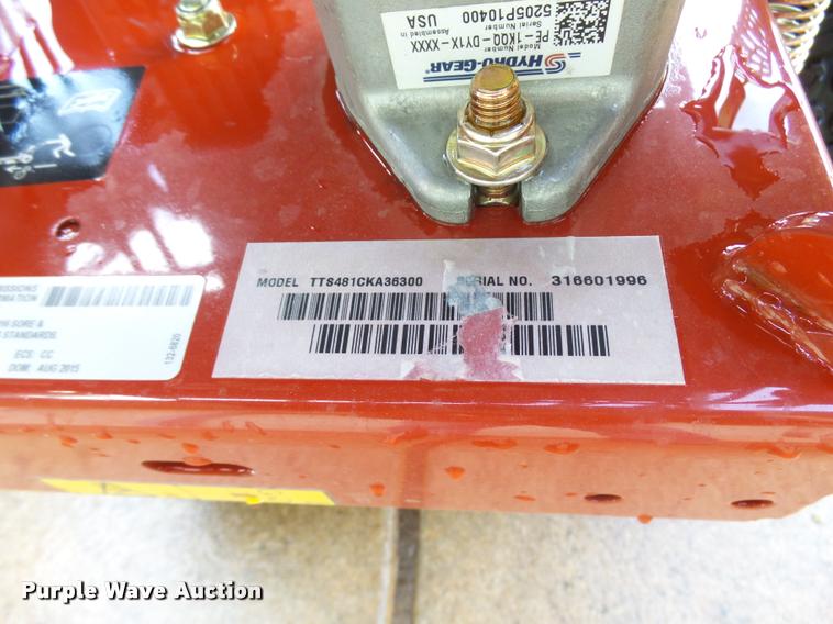 image for item L3256 2015 Exmark Turf Tracer lawn mower