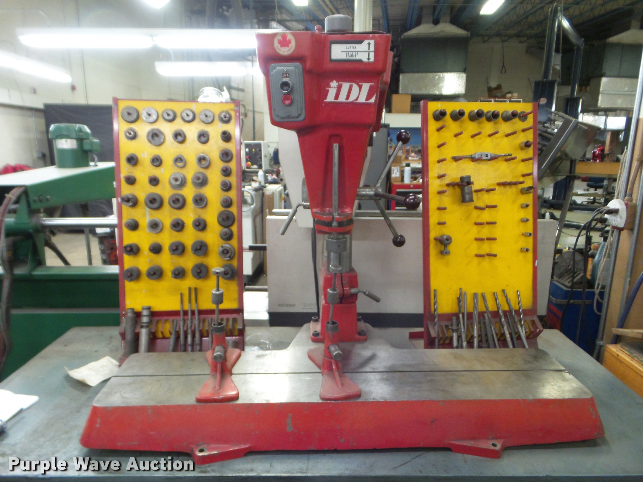 IDL valve guide seat machine in Pratt, KS Item AP9691 sold Purple Wave