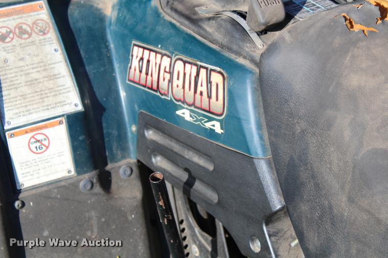 image for item AQ9532 2001 Suzuki King Quad ATV