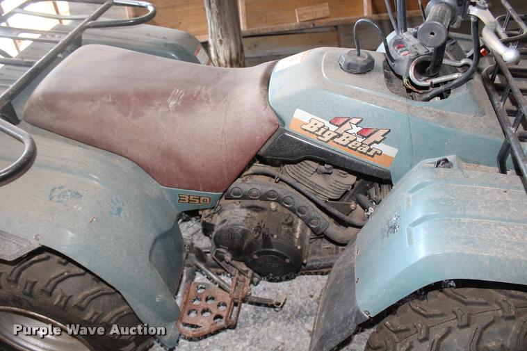 image for item AQ9543 1992 Yamaha Big Bear 350 ATV