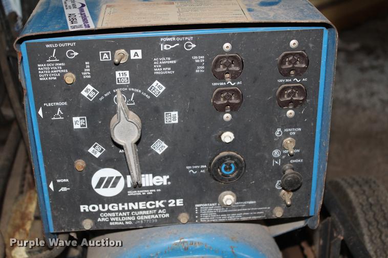 image for item AQ9544 Miller Roughneck 2E welder/generator