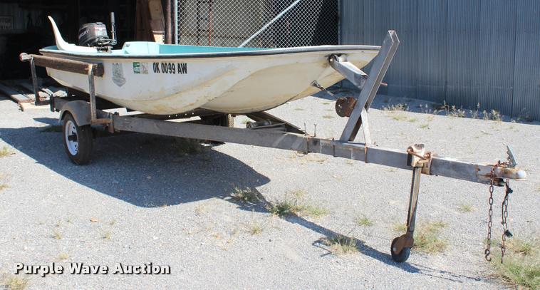 image for item AQ9546 1971 Boston Wahler boat