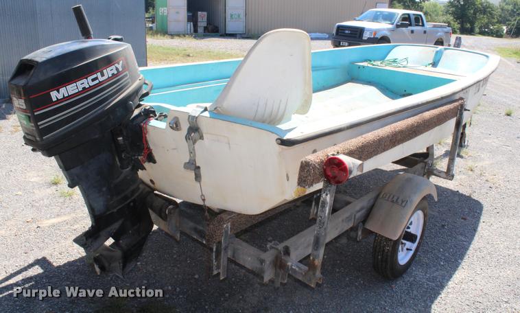 image for item AQ9546 1971 Boston Wahler boat