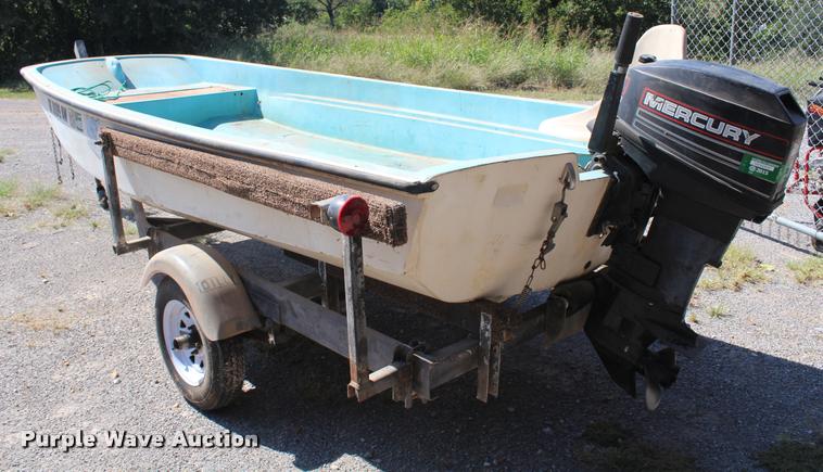 image for item AQ9546 1971 Boston Wahler boat