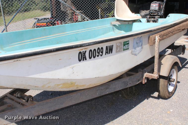 image for item AQ9546 1971 Boston Wahler boat