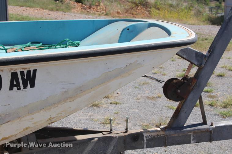 image for item AQ9546 1971 Boston Wahler boat