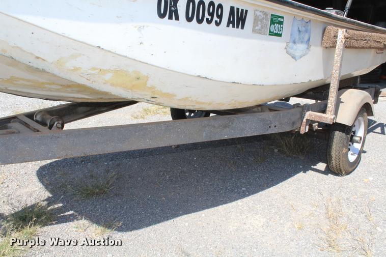 image for item AQ9546 1971 Boston Wahler boat